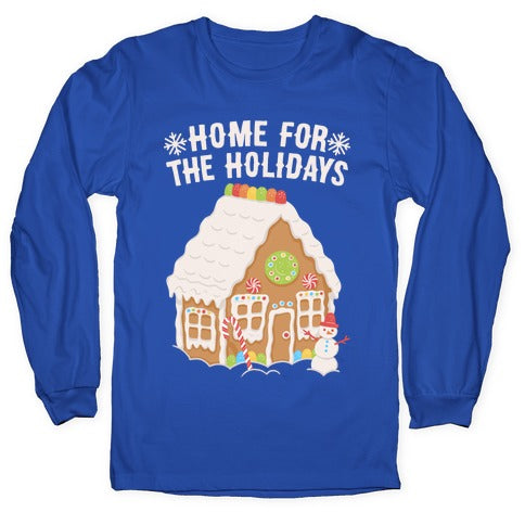Home For The Holidays Gingerbread Longsleeve Tee